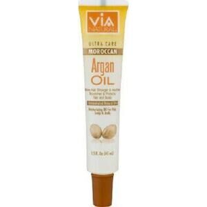 Lot of 3 Moroccan Argan Moisturizing Scalp Oil Hair Care Treatment Via Natural